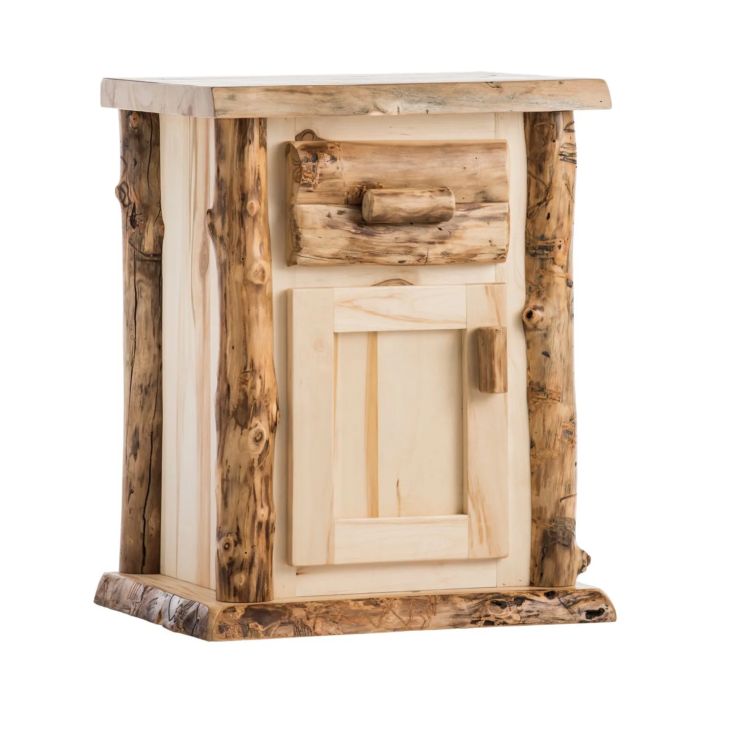 1 Door 1 Drawer Aspen Nightstand