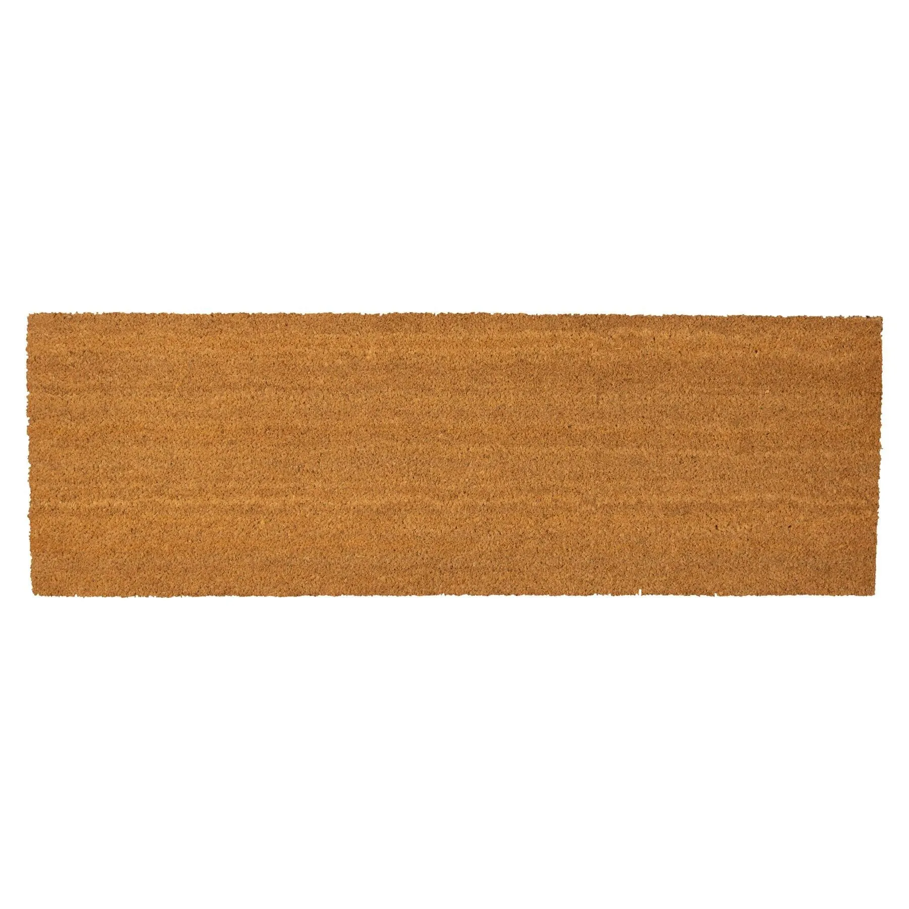 120cm x 40cm Brown Coir Double Door Mat - By Nicola Spring