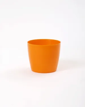 3.5 Inch Orange Singapore Pot (90mm)