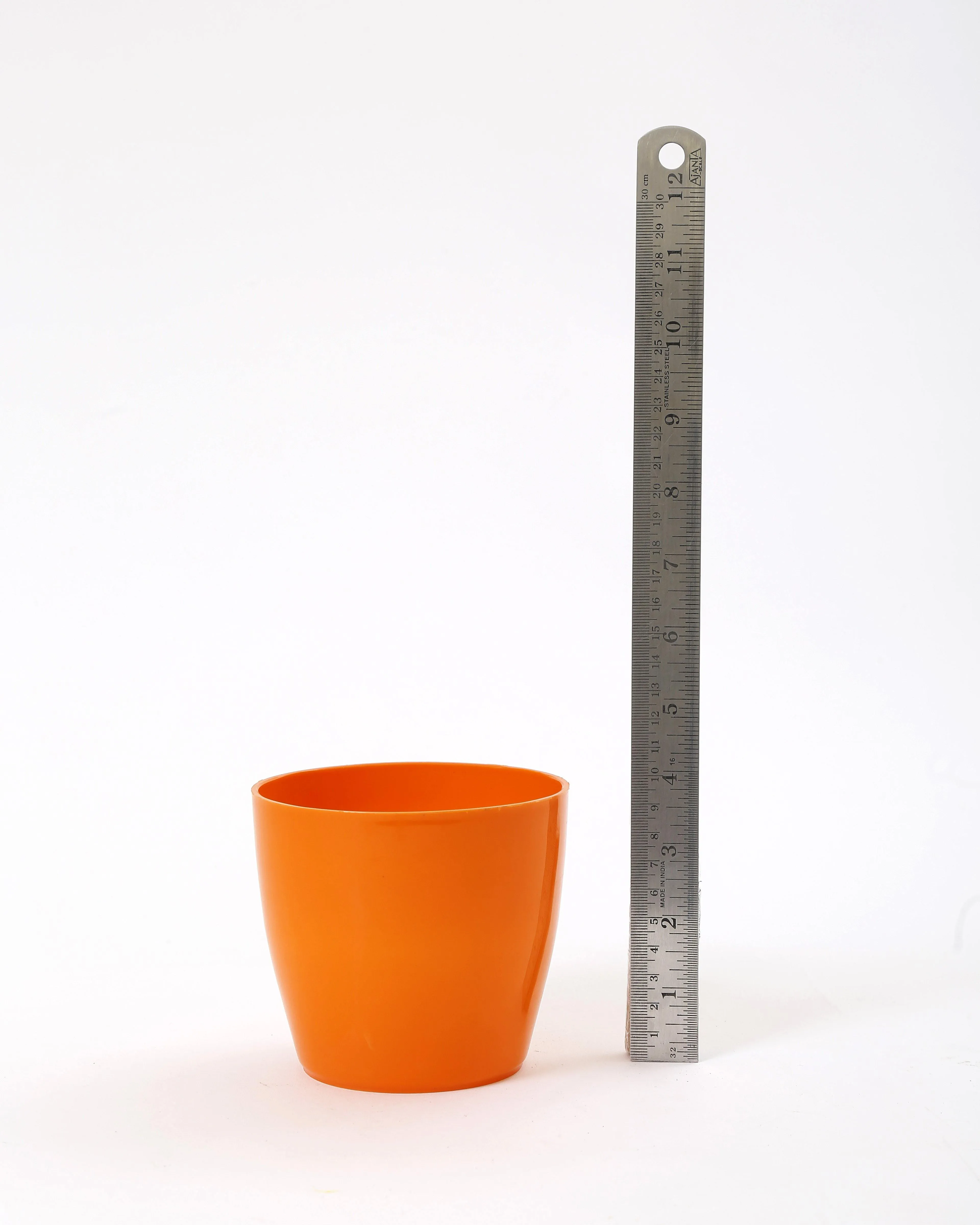 4 Inch Orange Singapore Pot (105mm)