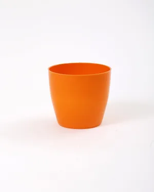 4 Inch Orange Singapore Pot (105mm)