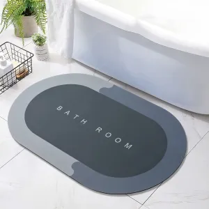 4997 Super Absorbent Floor Mat, Bath Mat, Soft Carpet, Slip-Resistant Bathing Room Rug Floor Door Mat, Instant Drying Mat, Bathroom Rug, Absorbent Bath Mat