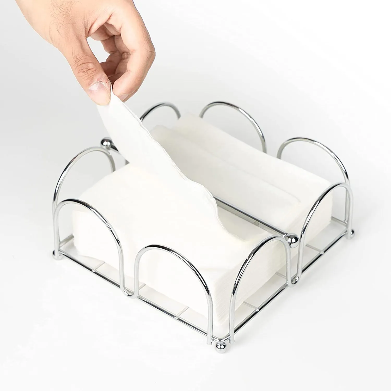 5125 Napkin  /  Serviette Holder with Weighted Bar