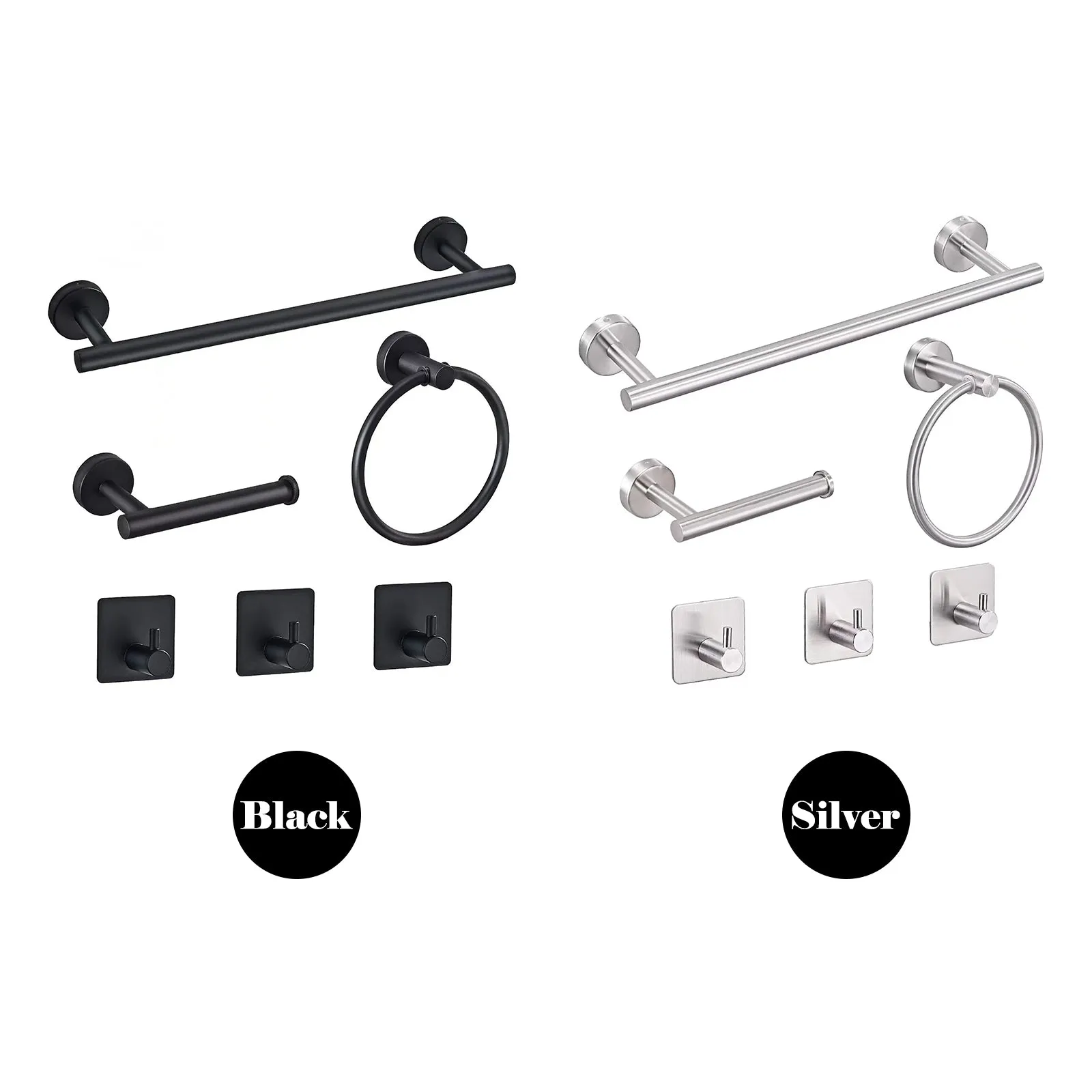 6PCS Bathroom Hardware Set