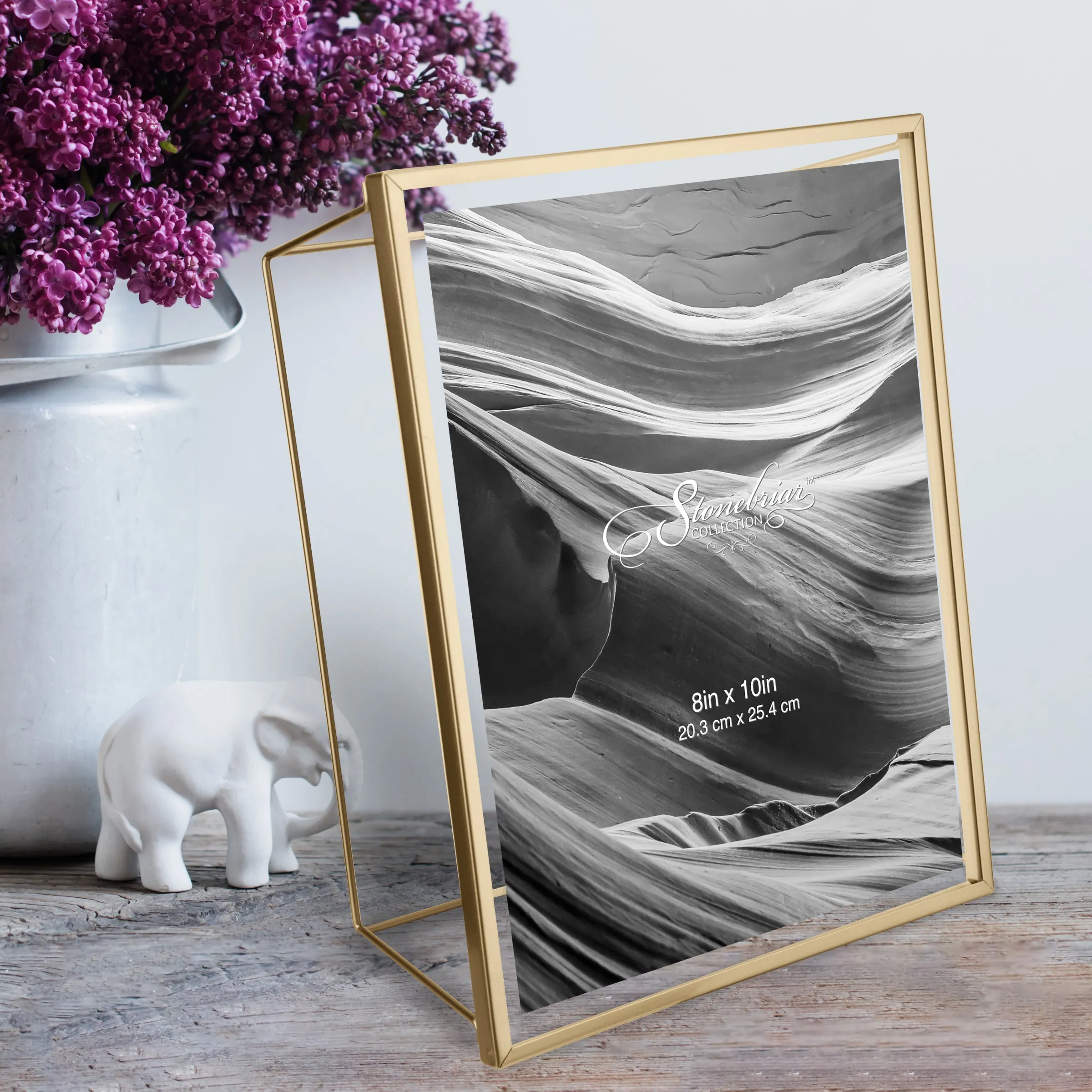 8x10 Wire Frame - Matte Gold