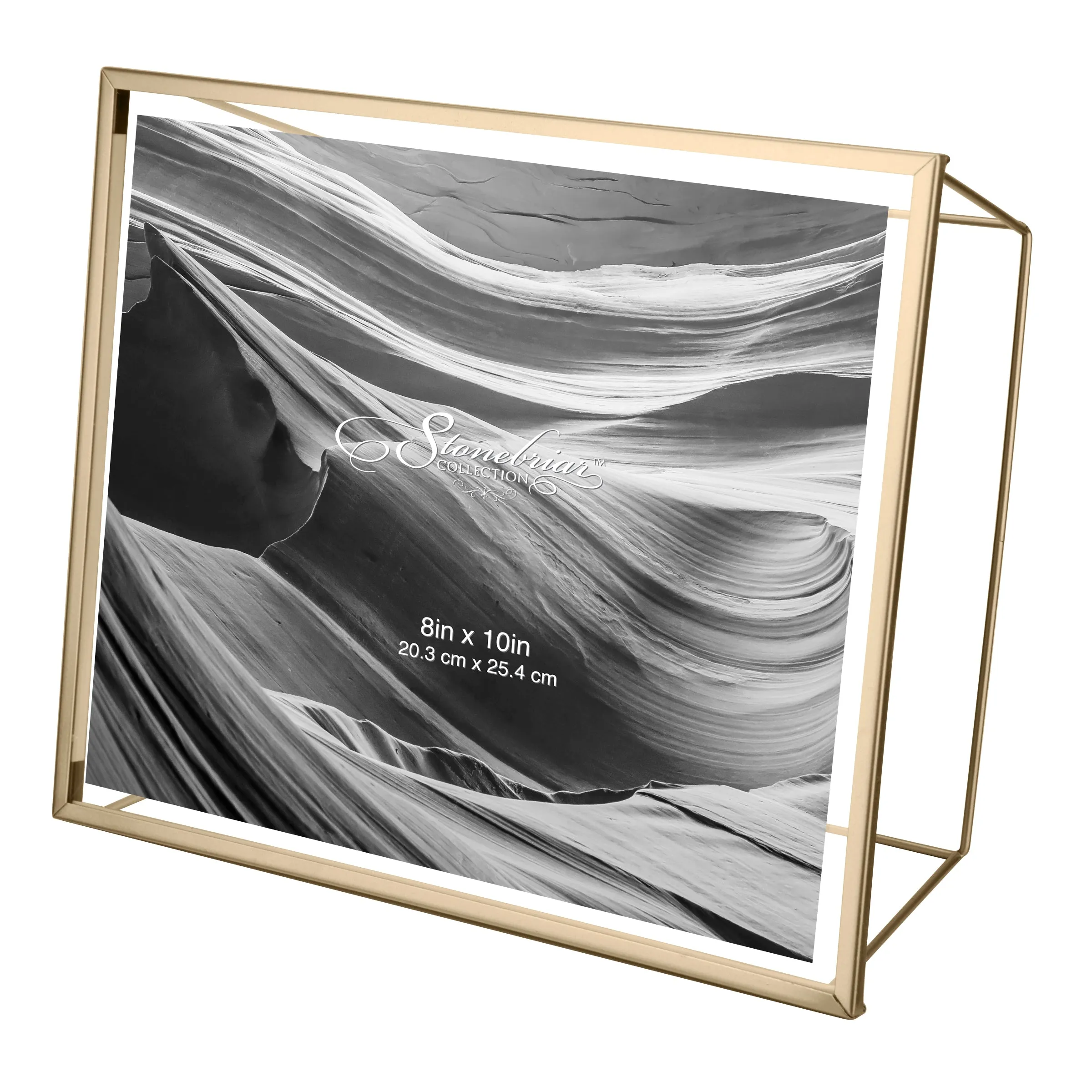 8x10 Wire Frame - Matte Gold