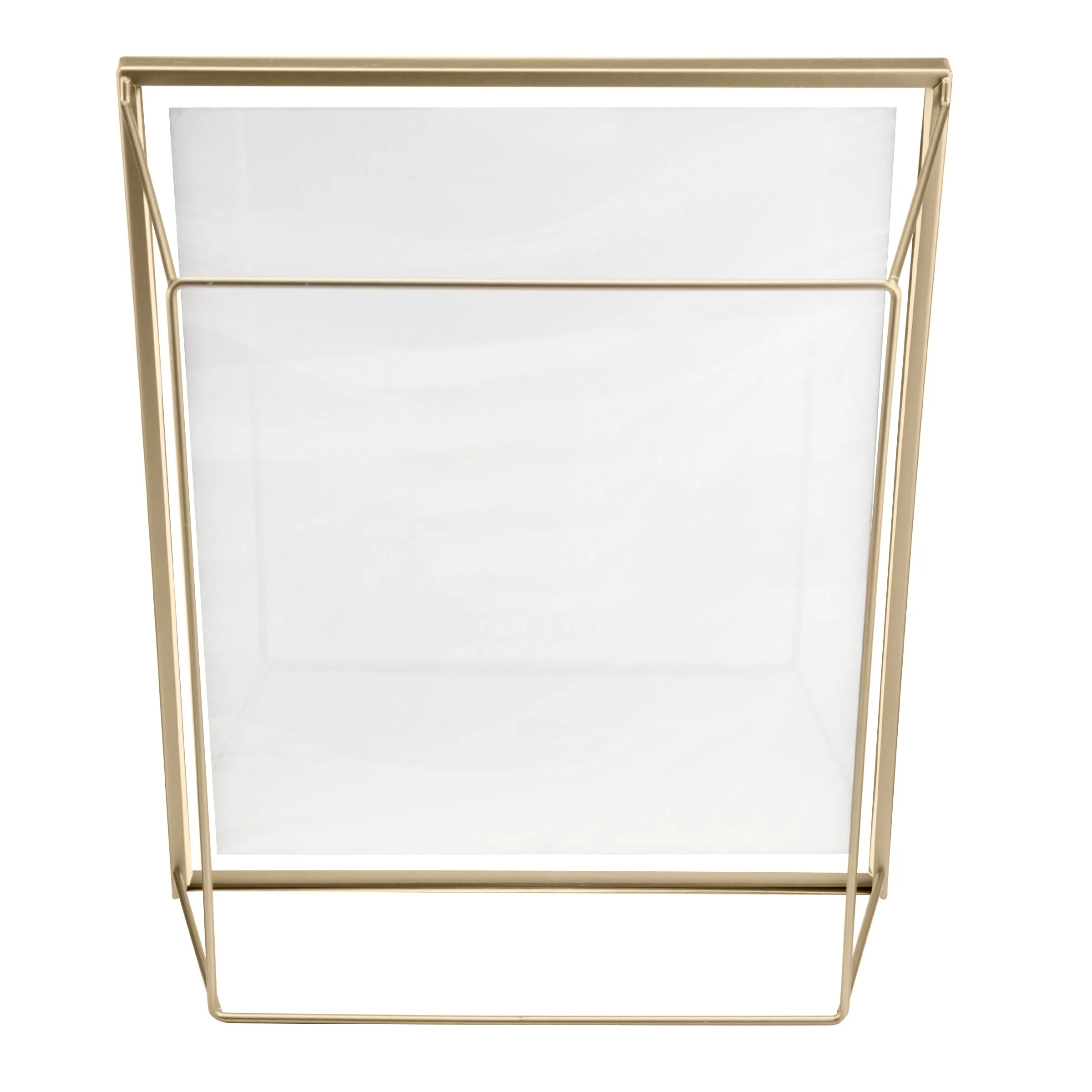 8x10 Wire Frame - Matte Gold