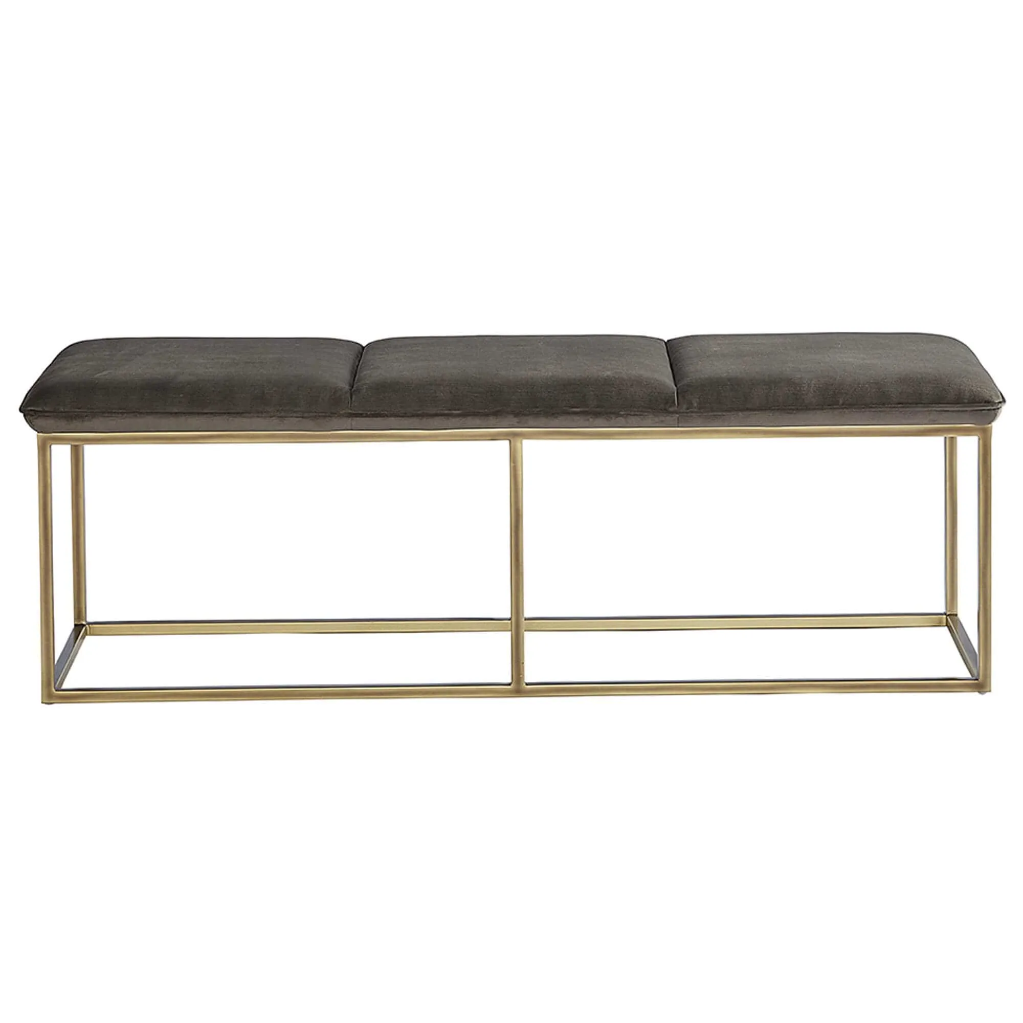 Alley Bench, Piccolo Pebble/Rustic Bronze