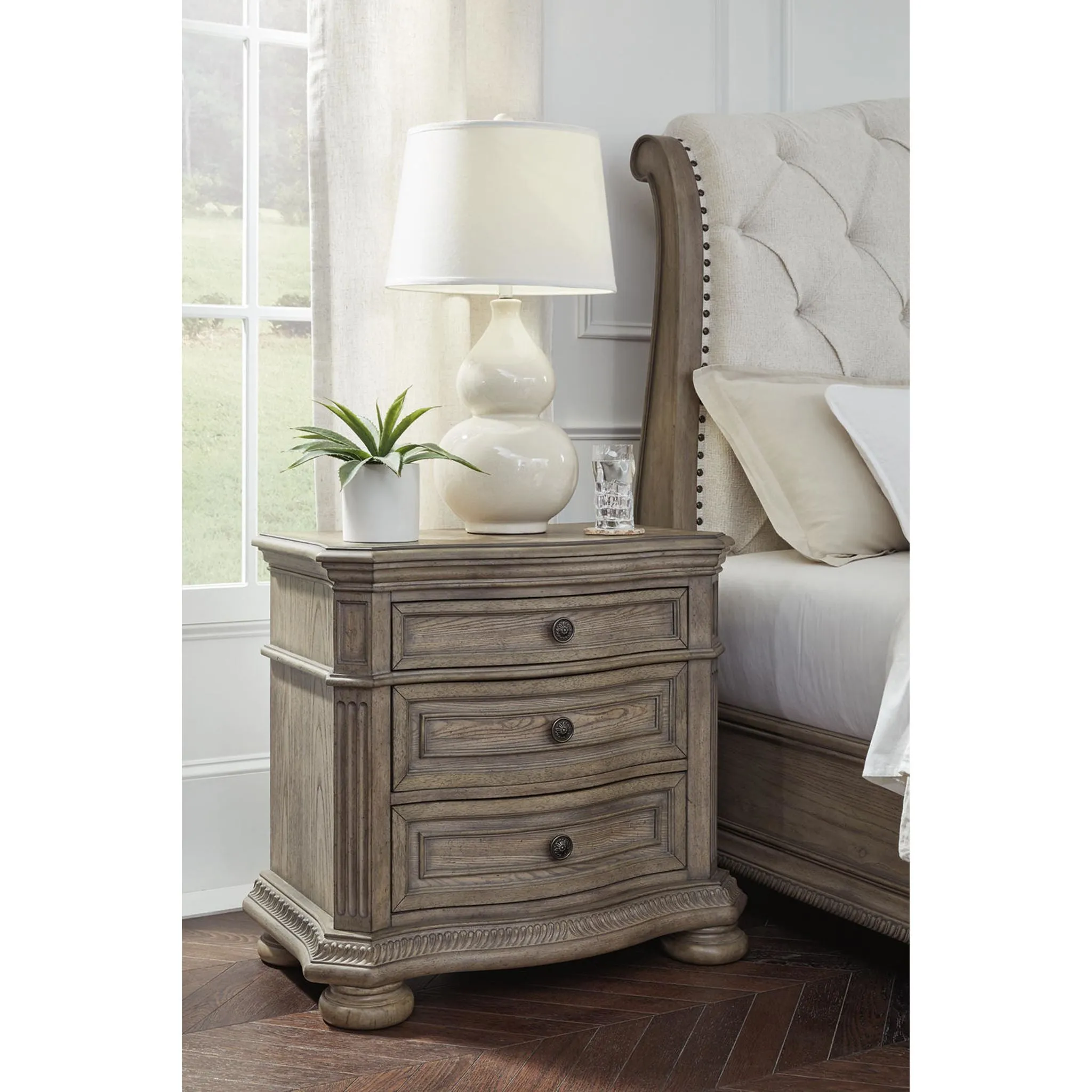 Ardenfield Nightstand - Light Brown