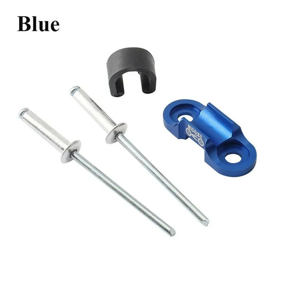 Bike Oil Tube Fixed Clamp Conversion Trap Adapter Bicycle Shifter Brake Cable Set Frame Buckle Aluminum Tube Clip Guide CNC Base