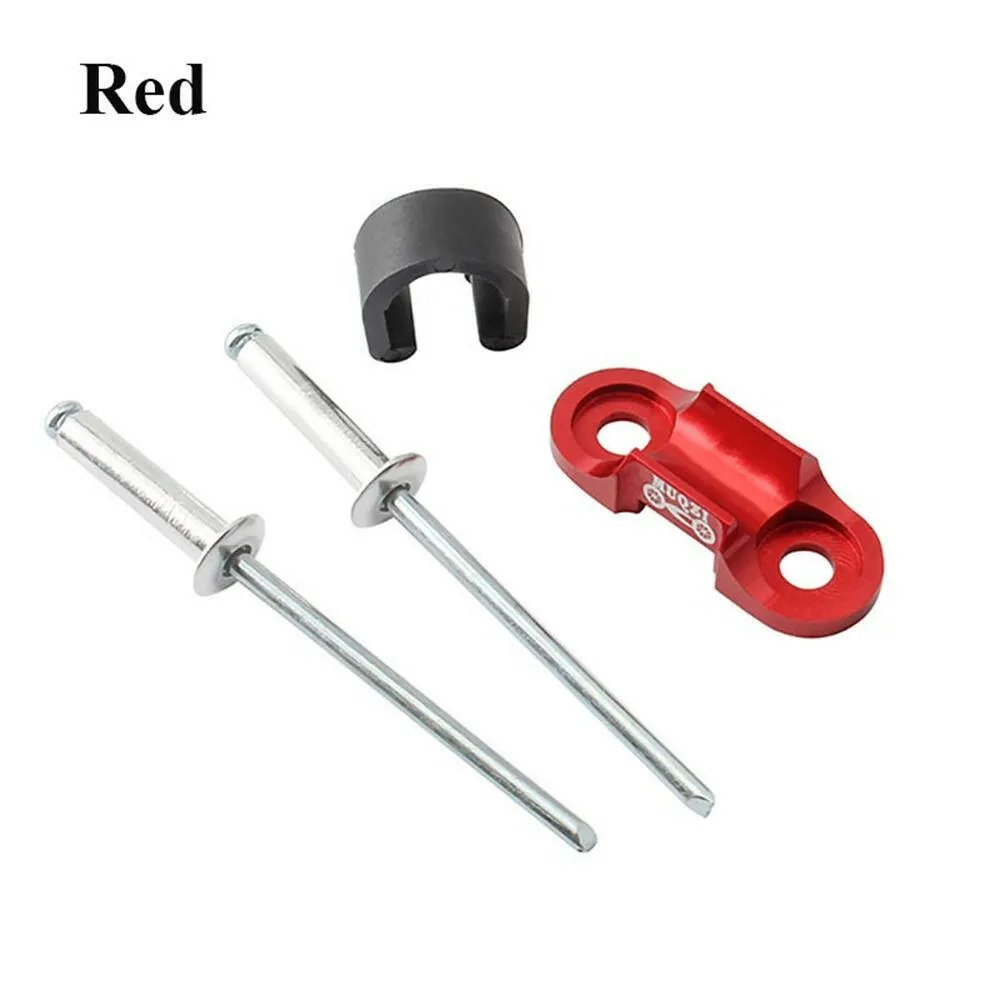 Bike Oil Tube Fixed Clamp Conversion Trap Adapter Bicycle Shifter Brake Cable Set Frame Buckle Aluminum Tube Clip Guide CNC Base