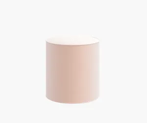 Billie Ottoman - Blush Velvet