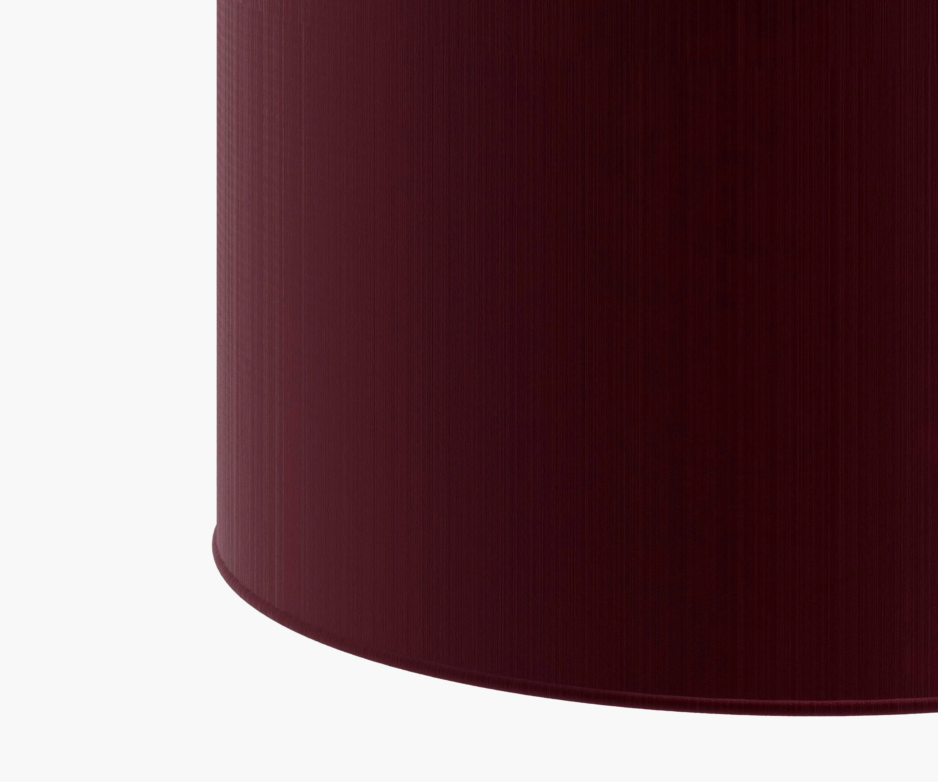 Billie Ottoman - Plum Velvet