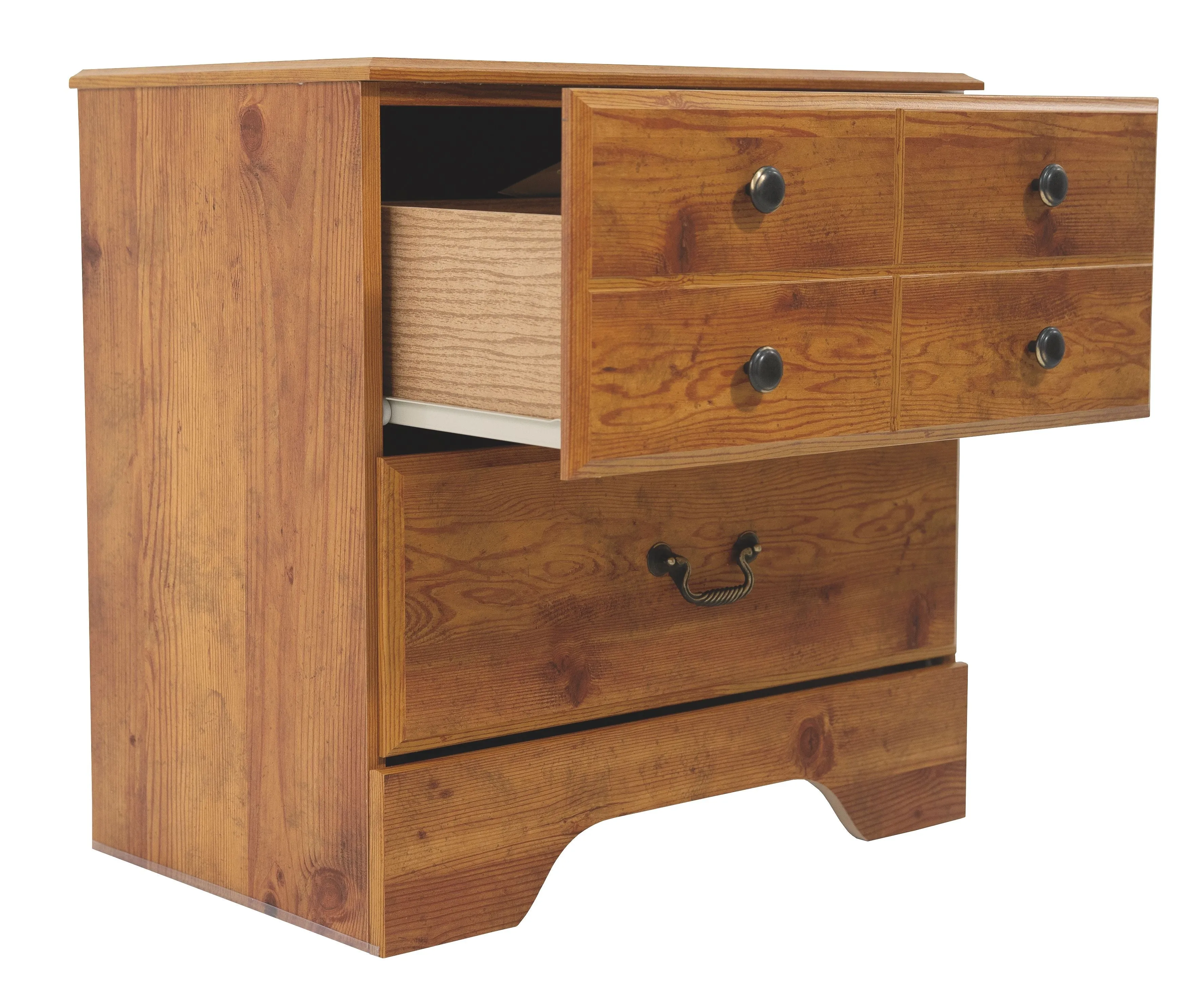 Bittersweet - Light Brown - Two Drawer Night Stand