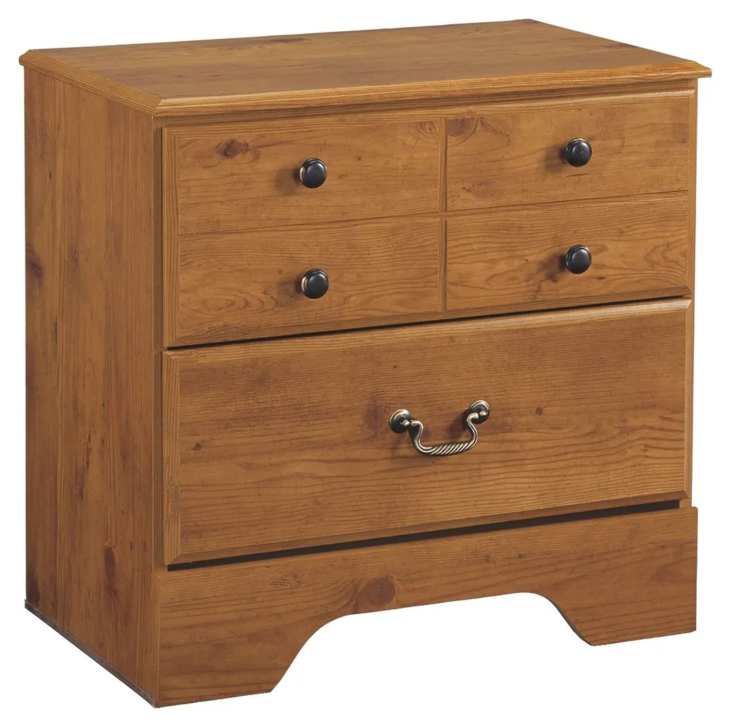 Bittersweet - Light Brown - Two Drawer Night Stand