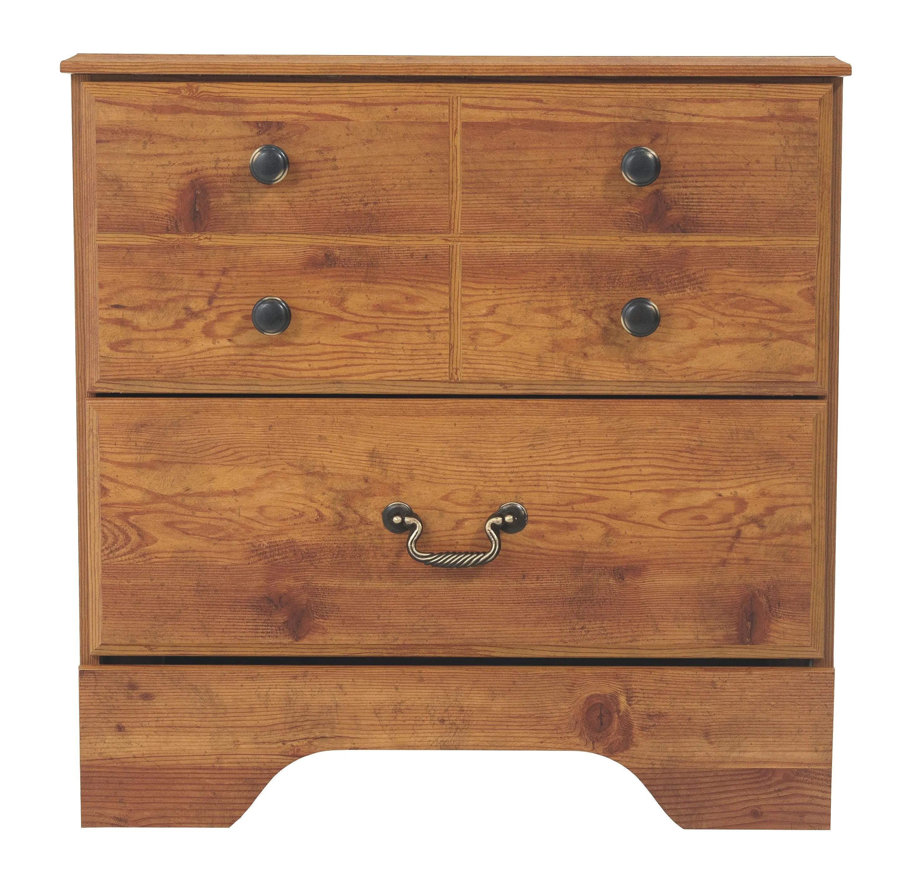 Bittersweet - Light Brown - Two Drawer Night Stand