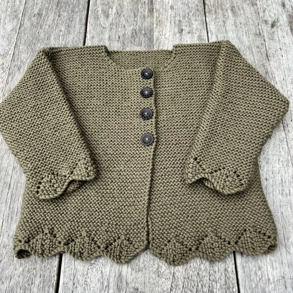 Bobbie Cardigan & Hat Knitting Pattern