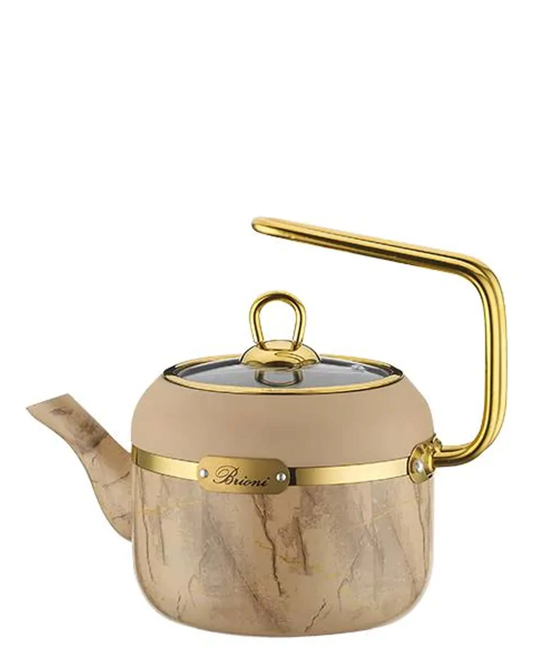 Brioni Selection 2,5L Granite Teapot - Cream