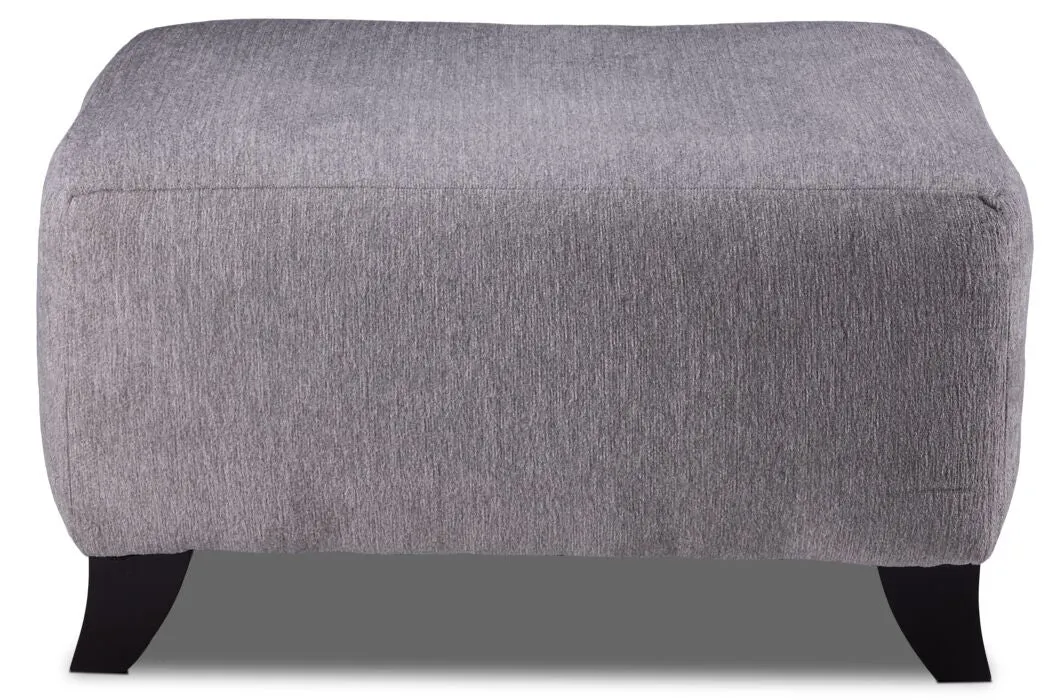 Carlaw Ottoman - Pebble