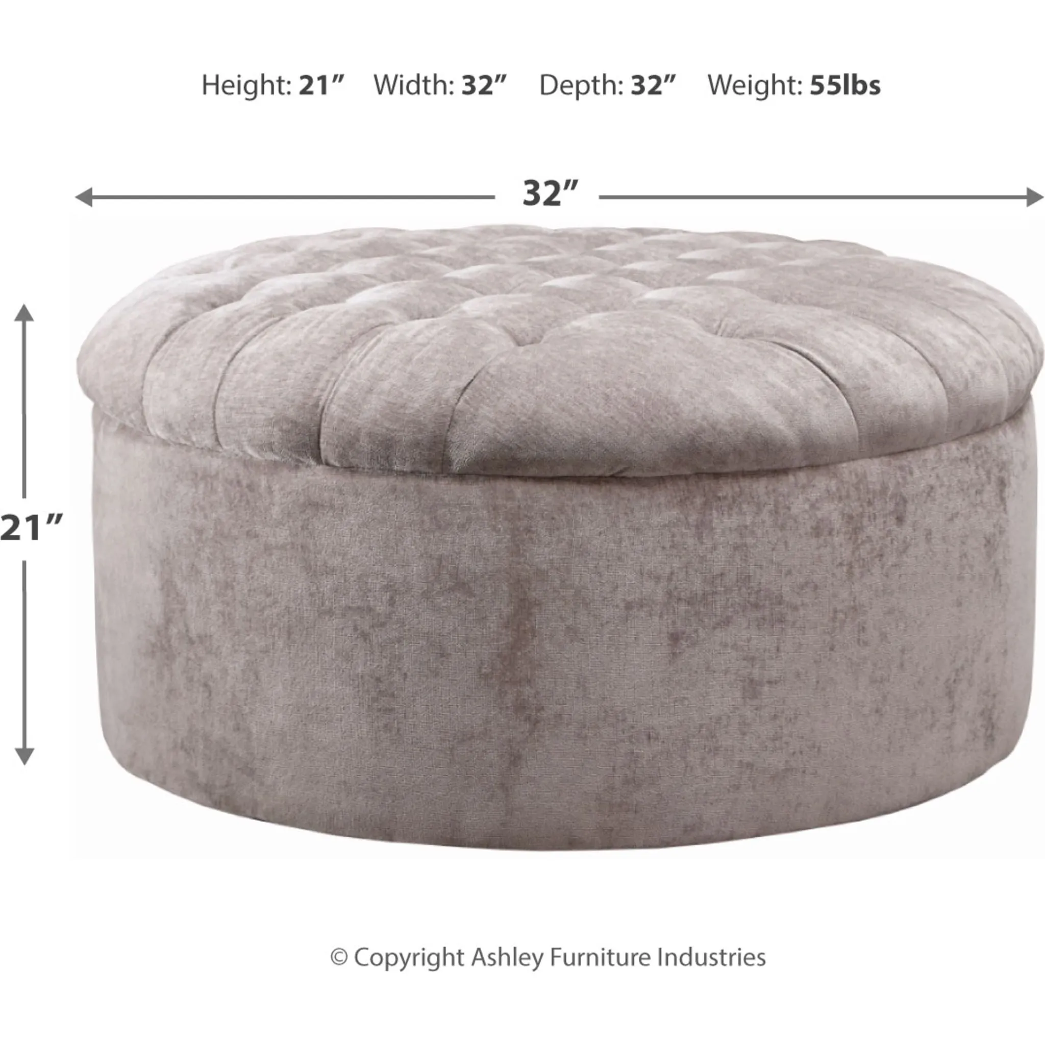 Carnaby-Exclusive Oversized Accent Ottoman