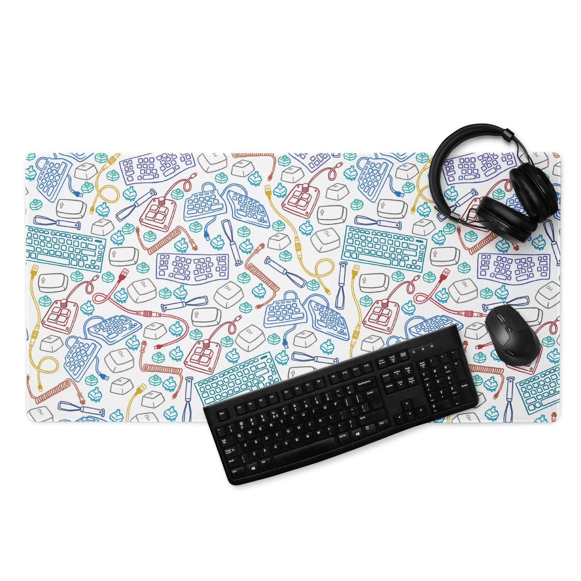 Cartoon Mechanical Keyboard Life