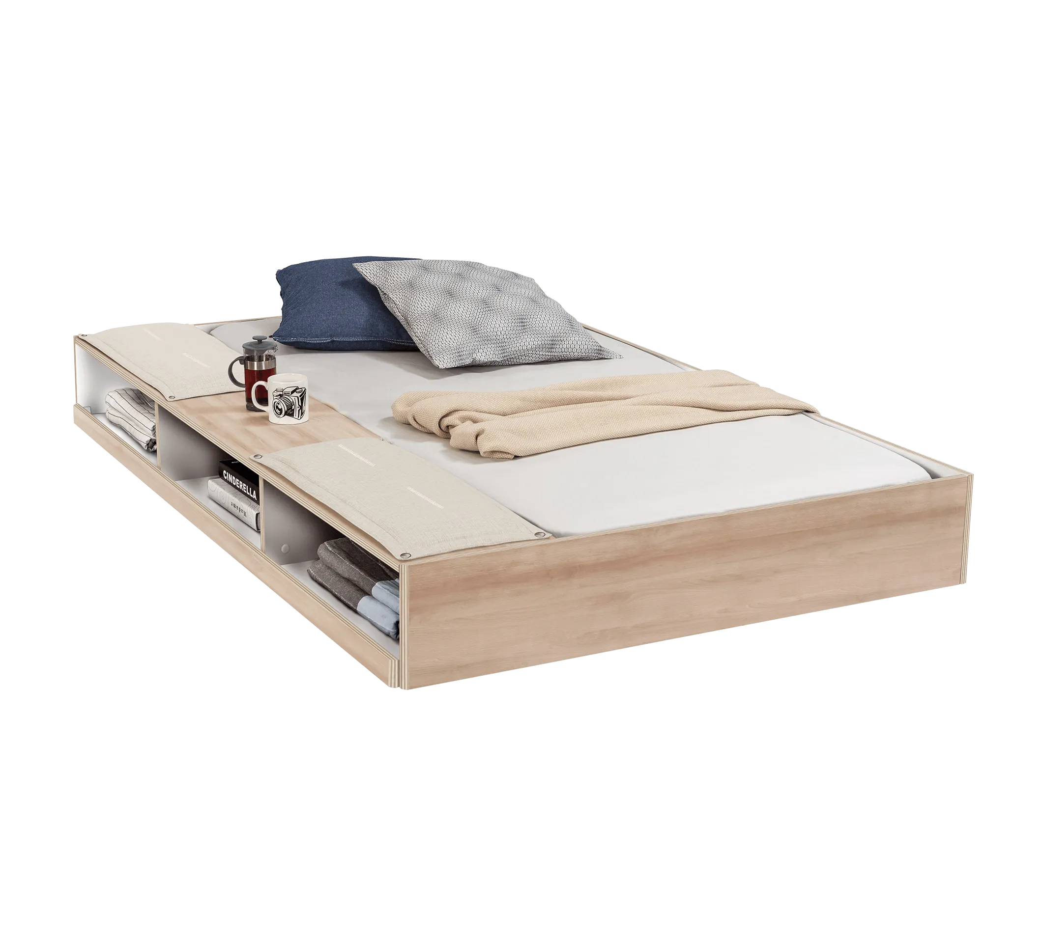 Cilek Duo Bed (100X200 Cm Or 120X200 Cm)