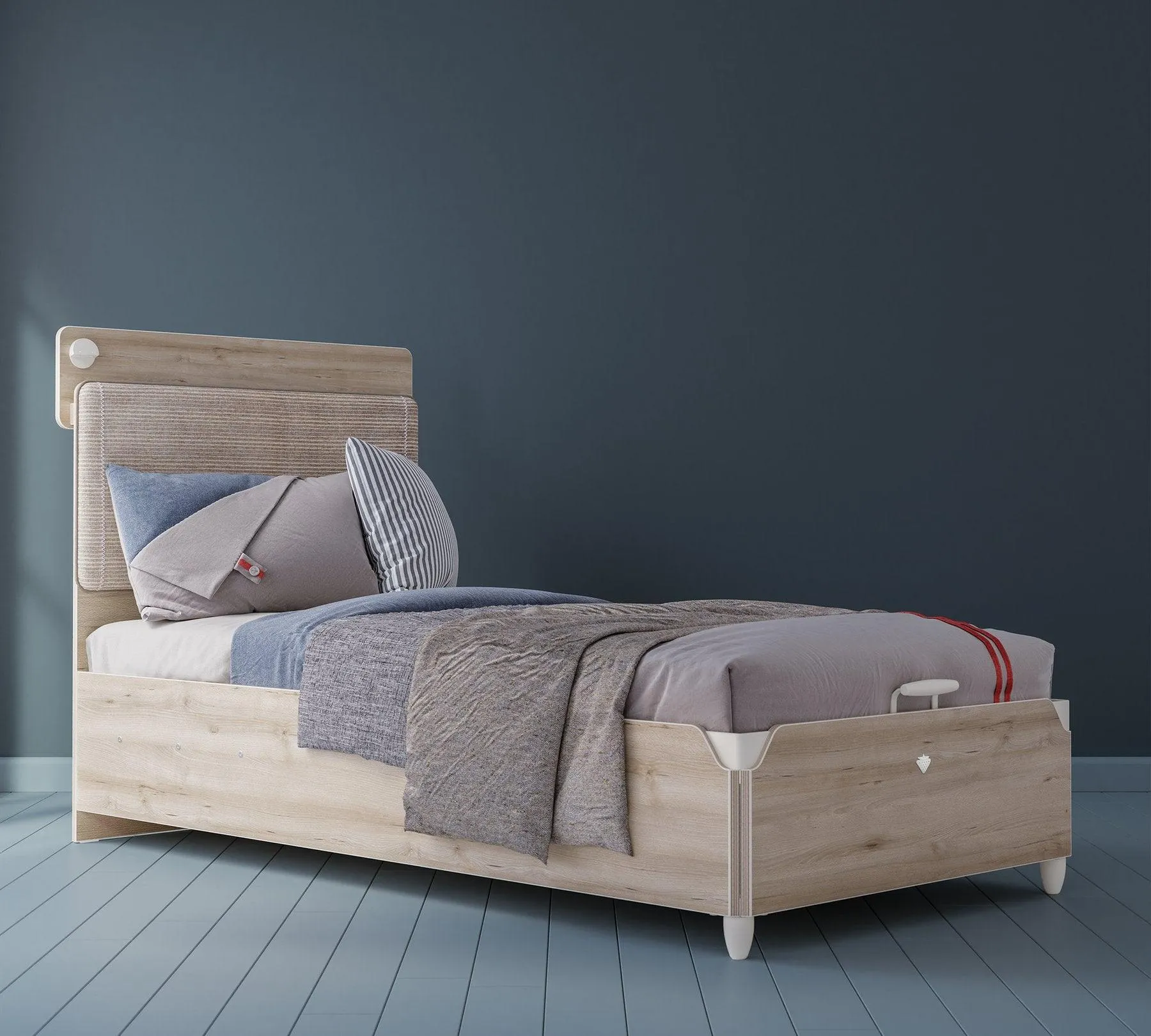 Cilek Duo Line Storage Bed (100X200 Cm or 120X200 Cm)