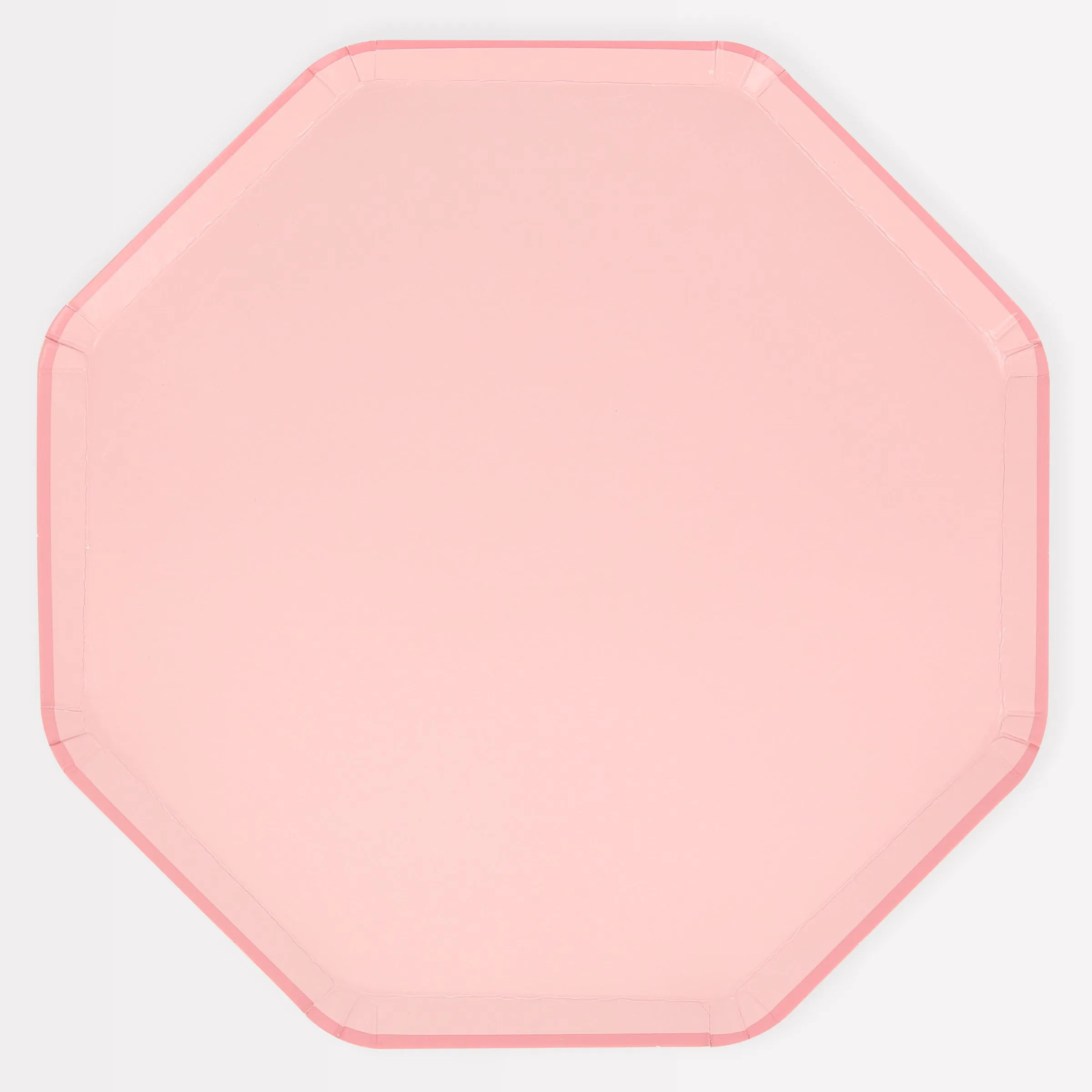 Cotton Candy Pink Dinner Plates (x 8)