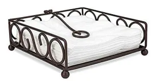 Craftland Wrought Iron Tissue/Napkin Holder for Table/Kitchen/Dining Table,Tissue Box and Tissue Paper Holder