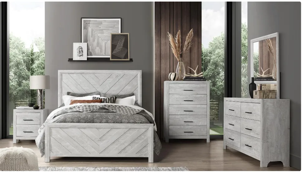 DENVER 5 PCS BEDROOM SET