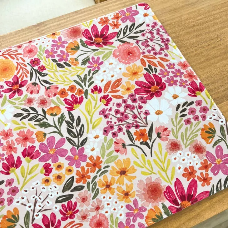 Desk Mat - Primrose Petals