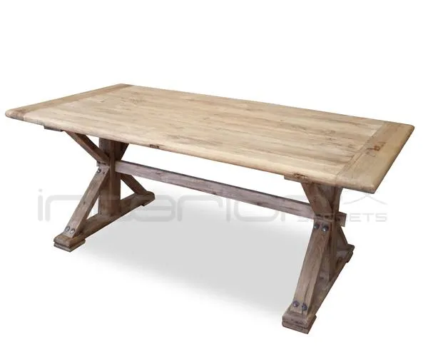 Dining Table 1.98m - Rustic Natural