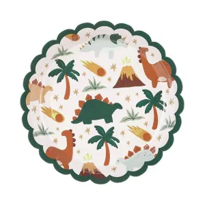 Dinosaur Party Small Paper Plates x 6