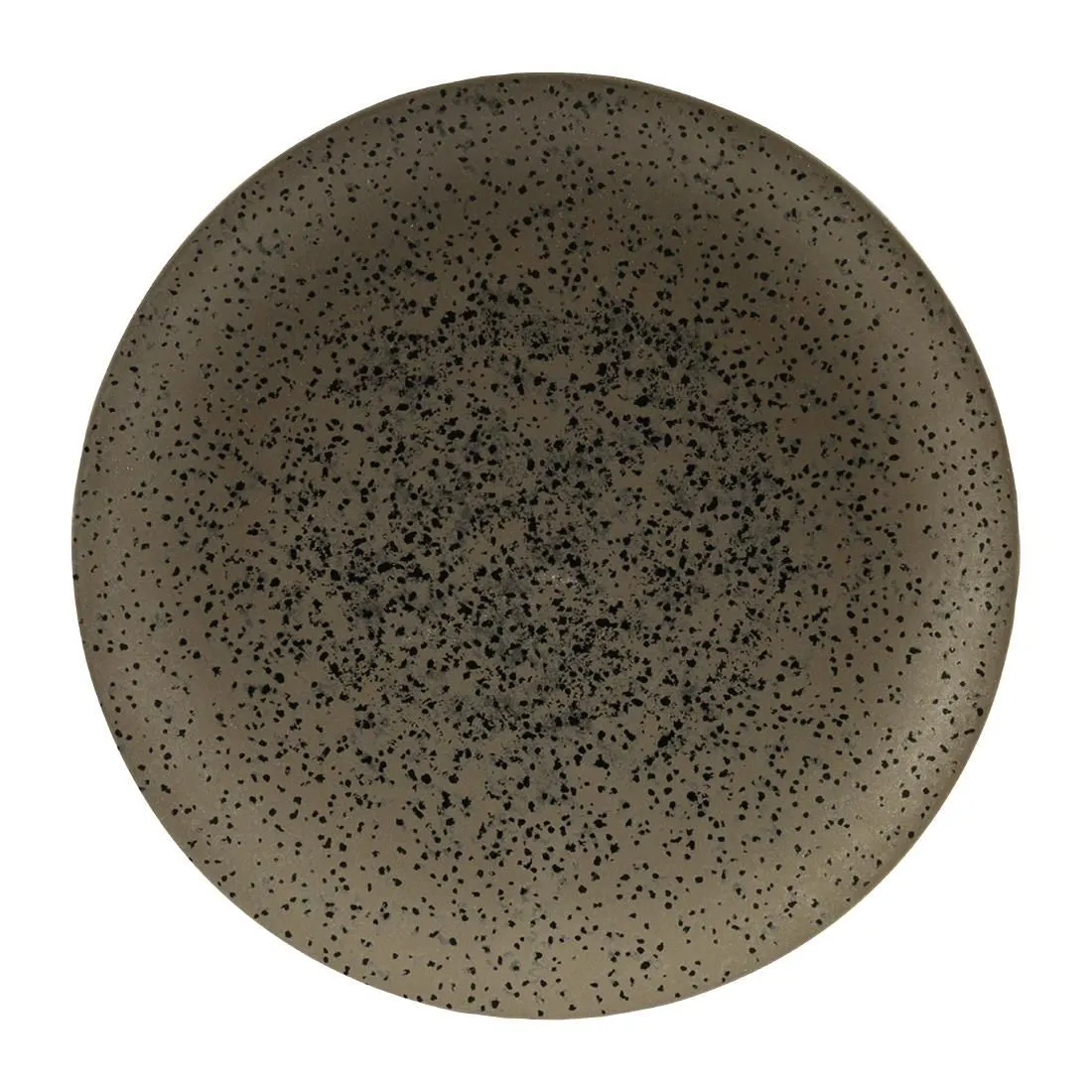 FC192 Churchill Menu Shades Caldera Coupe Plates Flint Grey 270mm (Pack of 6)