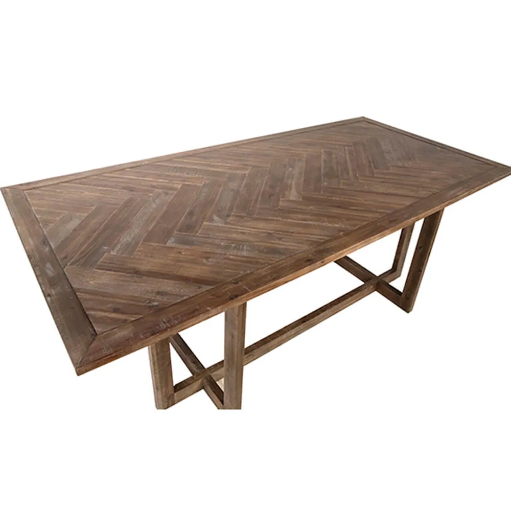 Harbrook Dining Table, Antique Medium Brown