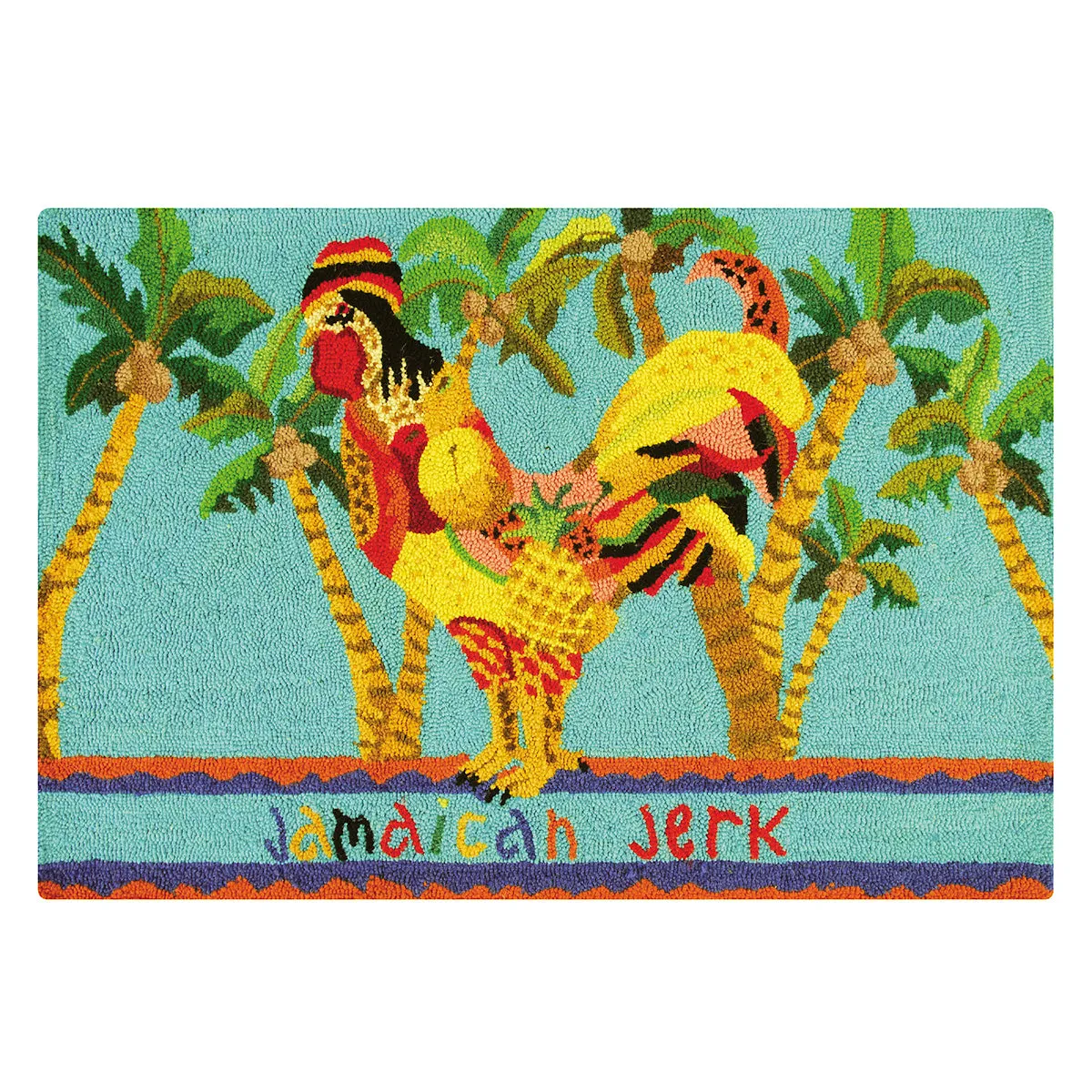 Jamaican Jerk Rug