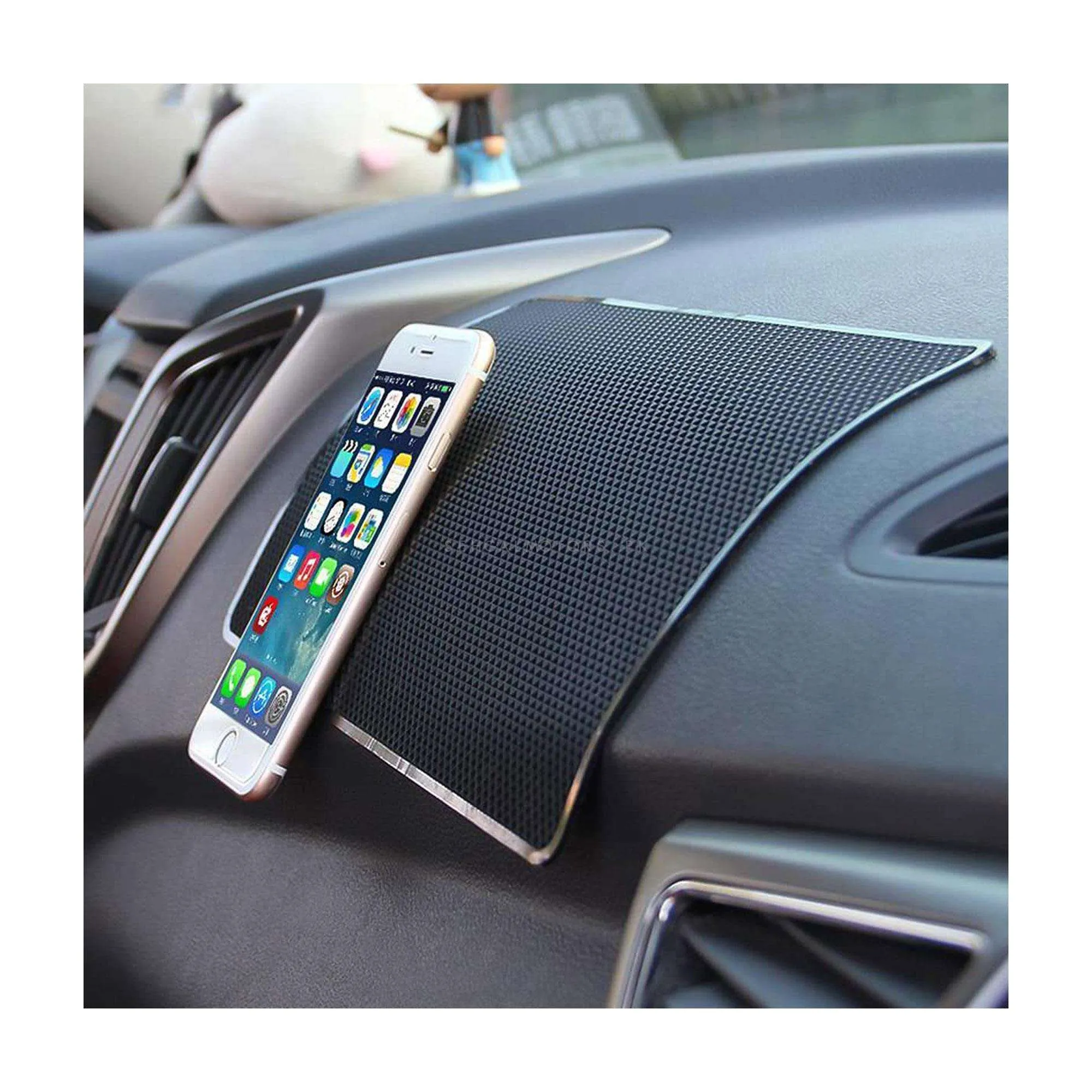 JDM Anti-Skid Nonslip Dashboard Mats - Silicon Type Material | Car Anti Slip Mat