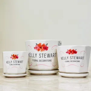 Kelly Stewart Decor Planters (Set of 3)