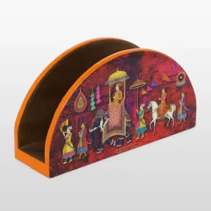 King's Procession' Tissue Paper Holder By India Kreations Decor