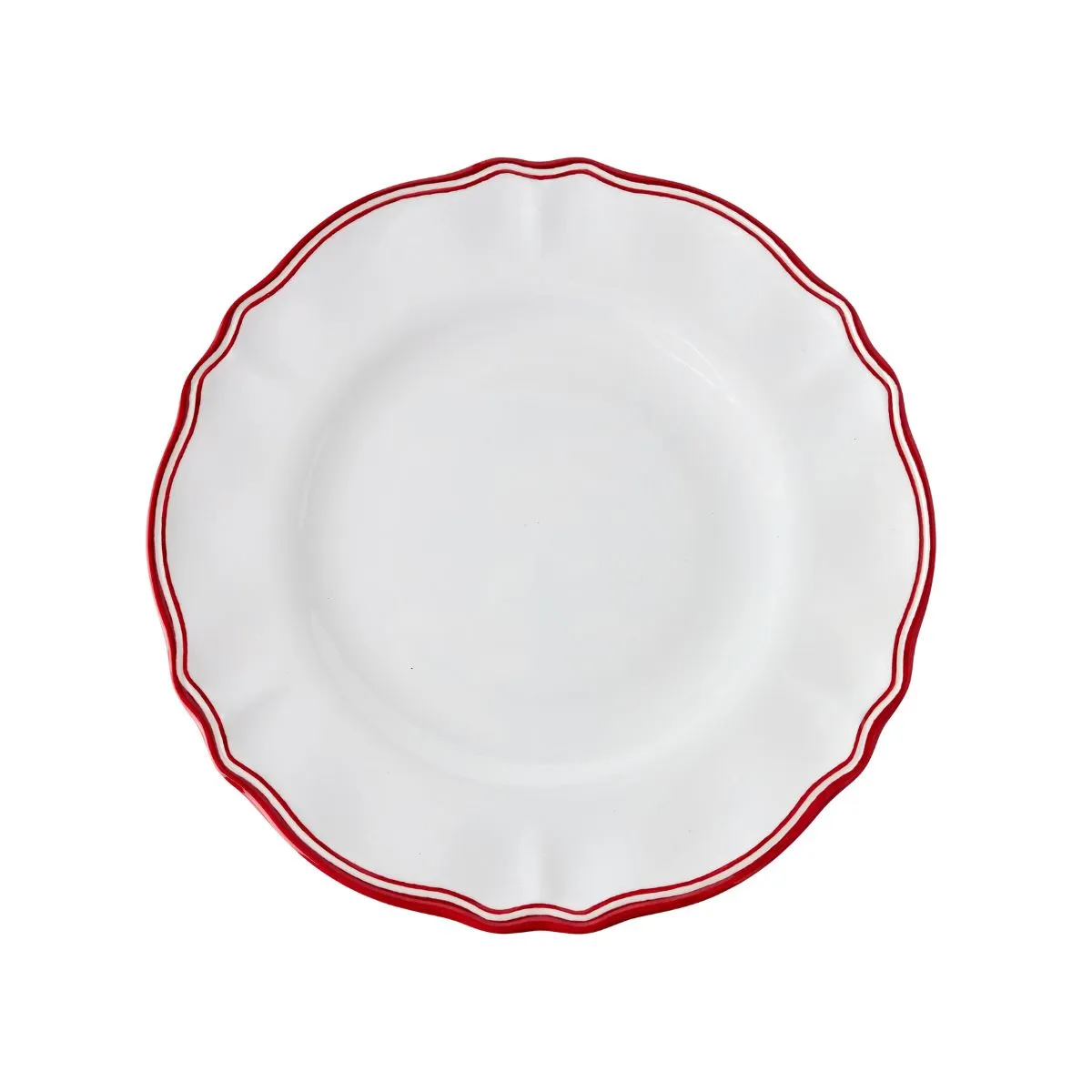 Maison Red Dinner Plate