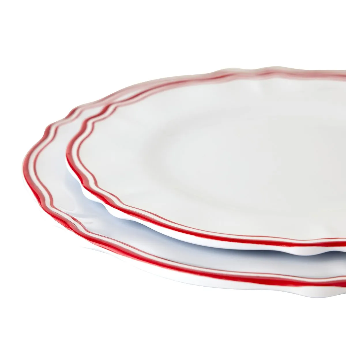 Maison Red Dinner Plate