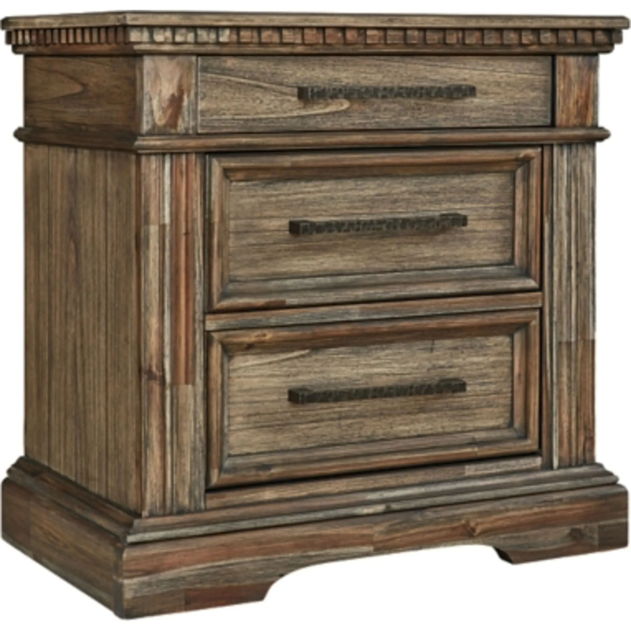 Markenburg Three Drawer Nightstand