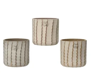 Matt Stoneware Planter - Assorted