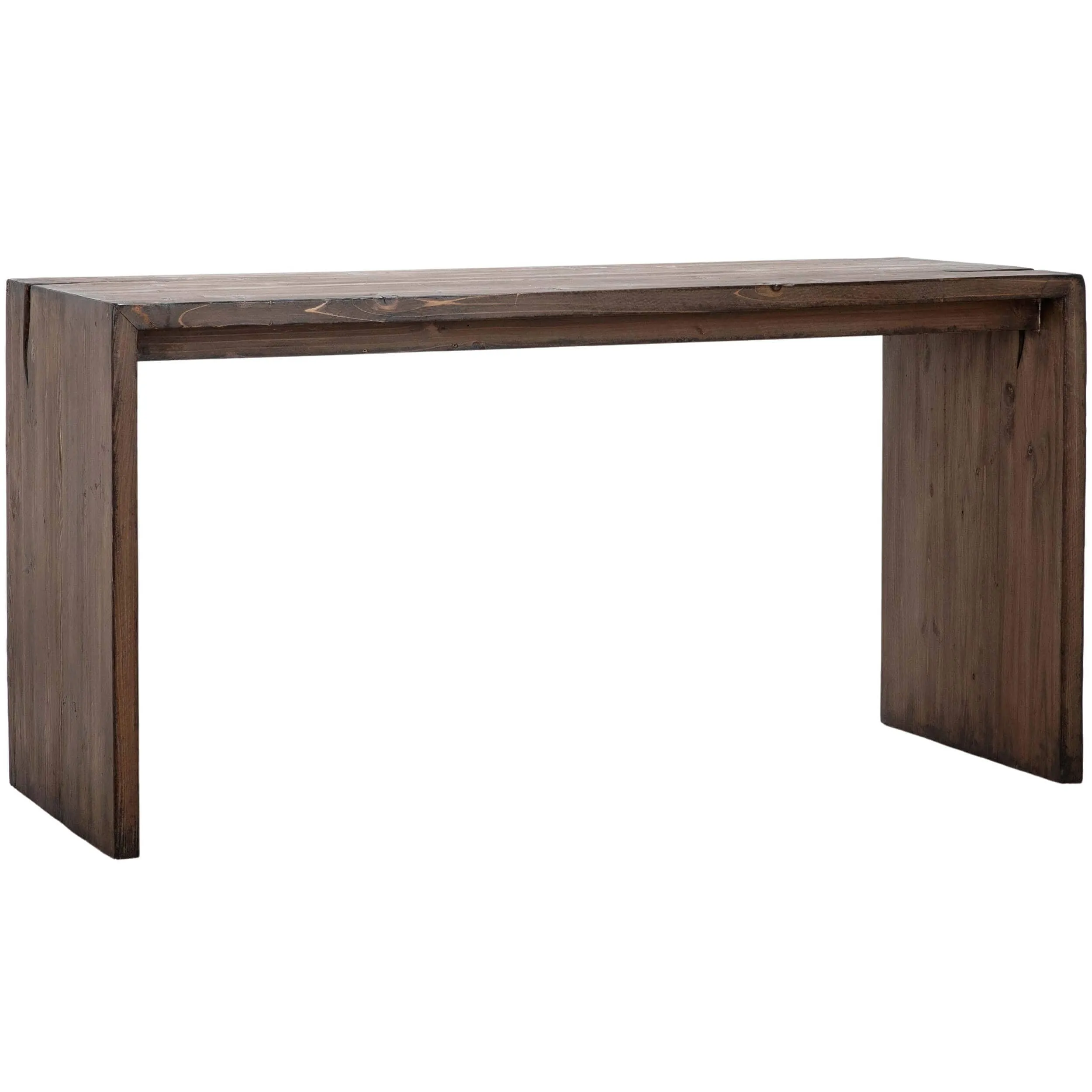 Merwin Counter Table, Medium Brown