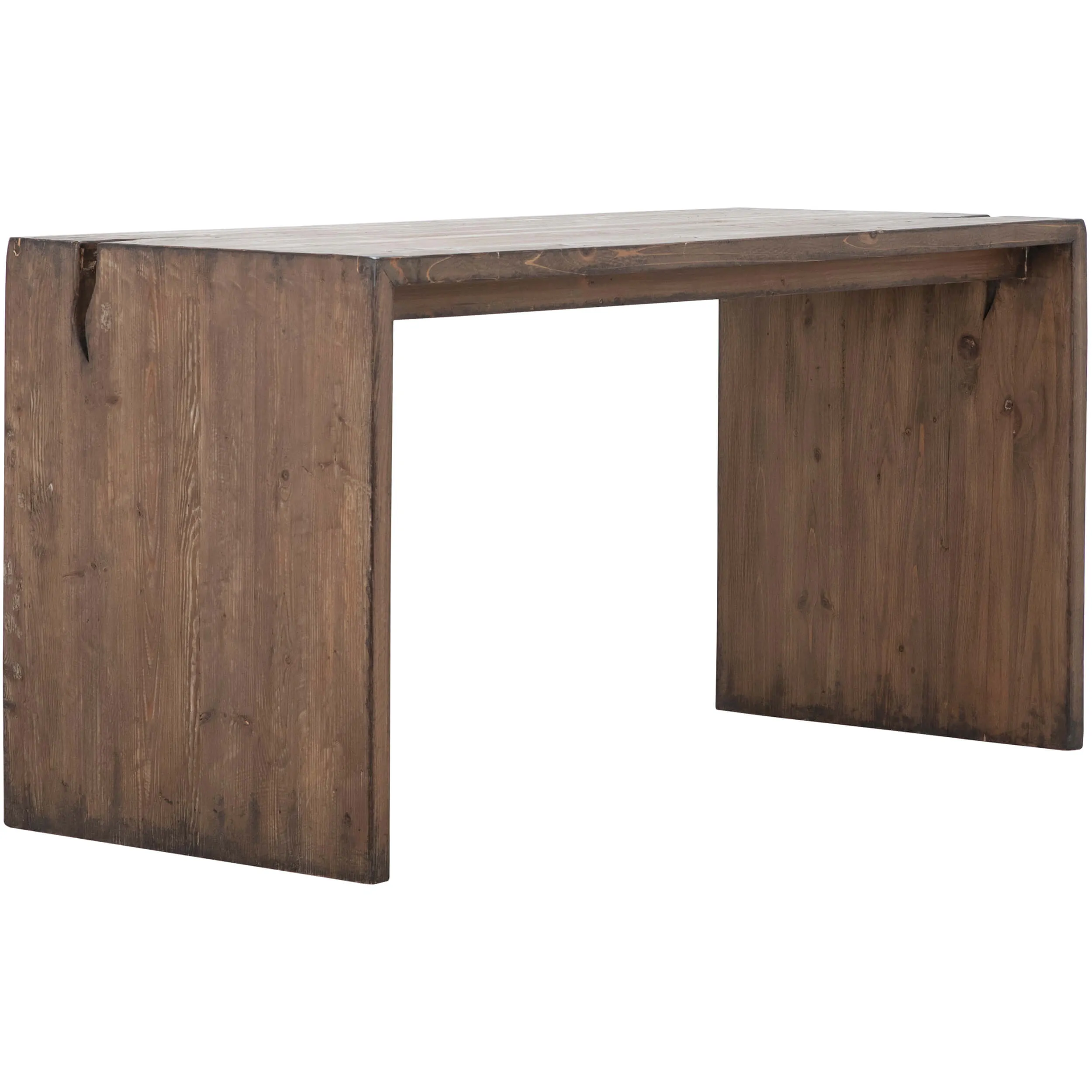 Merwin Counter Table, Medium Brown