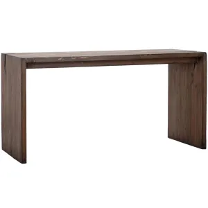 Merwin Counter Table, Medium Brown