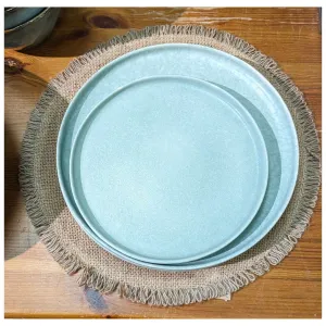 Mica Decorations 26.5cm Green Lucco Dinner Plate