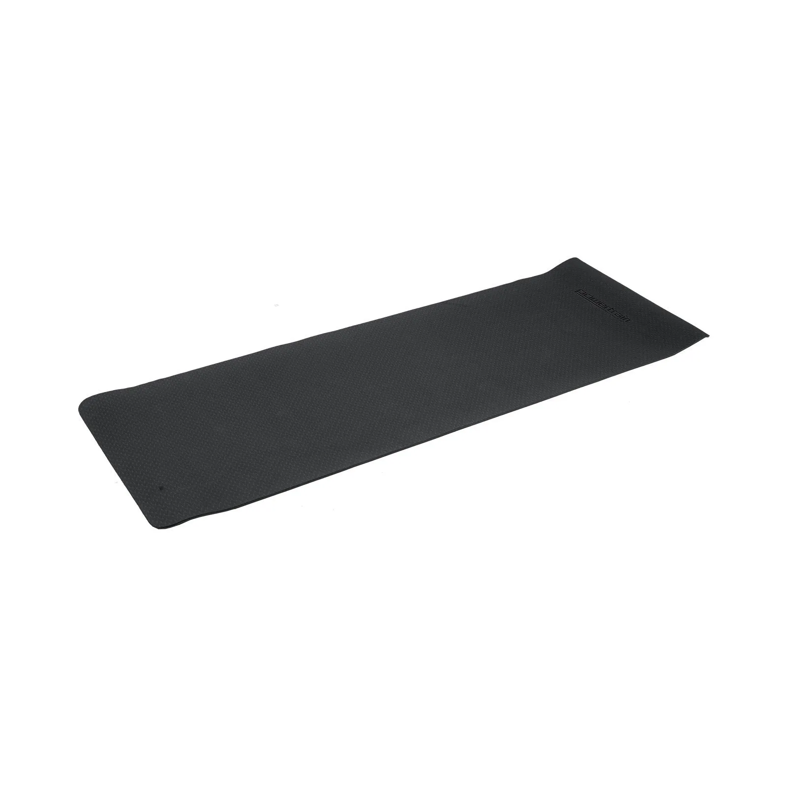 Powertrain TPE Pilates Exercise Yoga Mat 6mm - Black