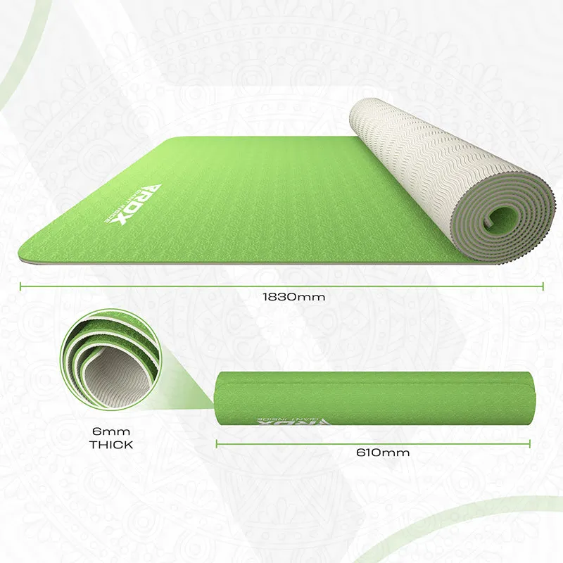 RDX GN 6mm TPE Yoga Mat