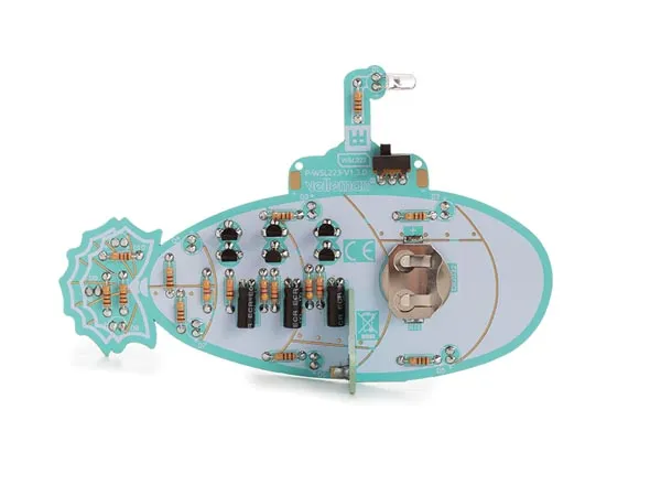 Retro Submarine - Educational Soldering Kit